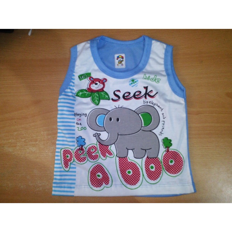 ½ LUSIN SETELAN YUKENSI KAOS YOYO MIKEY, Pakaian Dan Celana Bayi / Tanpa Lengan Unisex [500gr]