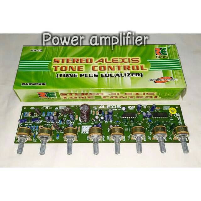 Kit Tone Control ALEXIS - Tone plus Equalizer