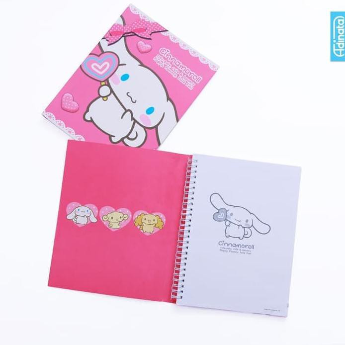 

JUAL CINNAMOROLL ORDINARY NOTEBOOK - ADINATA / BUKU TULIS / NOTES B TERPOPULER