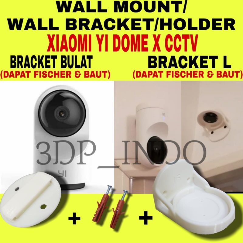 Xiaomi Yi Dome X Camera CCTV IP Cam Wall Mount Bracket Holder