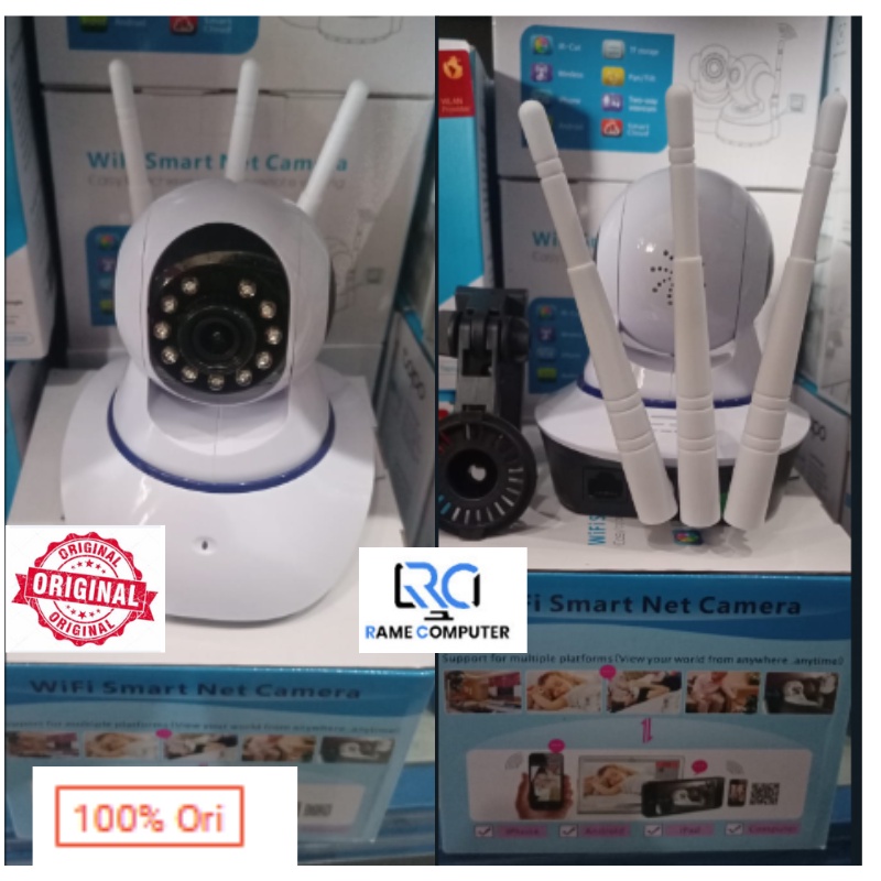 WIRELESS KAMERA IP CAM V380 PRO APP IP CAMERA SMART CCTV WIFI