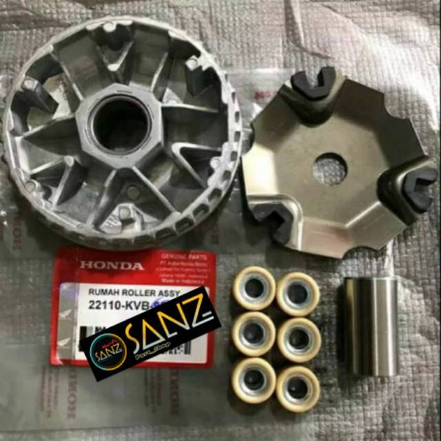 RUMAH ROLLER ASSY VARIO 110 / BEAT FI 2014 1 SET ORIGINAL