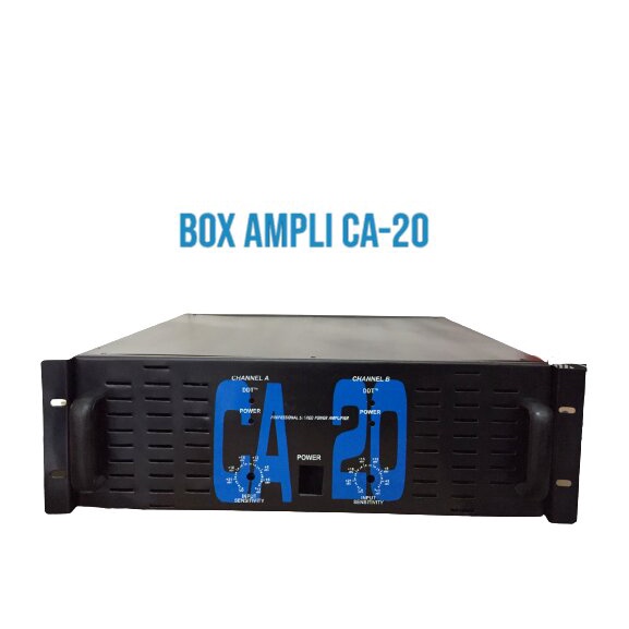 BOX POWER AMPLIFIER CA-20 BOSTEC