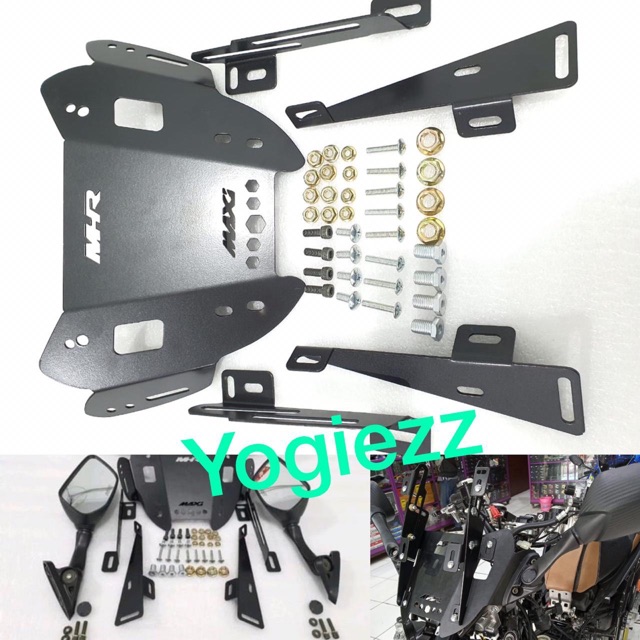 bracket spion all new yamaha nmax 2020 dudukan windshield dudukan spion visor nmax new serpo mhr
