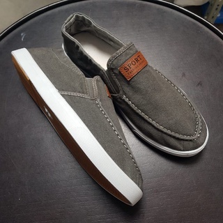 SALE 117477 Sepatu Pria Loafer Slip On Sneakers Import Termurah Sport Casual Santai Korean Style Trendy Nyaman Dipakai #4