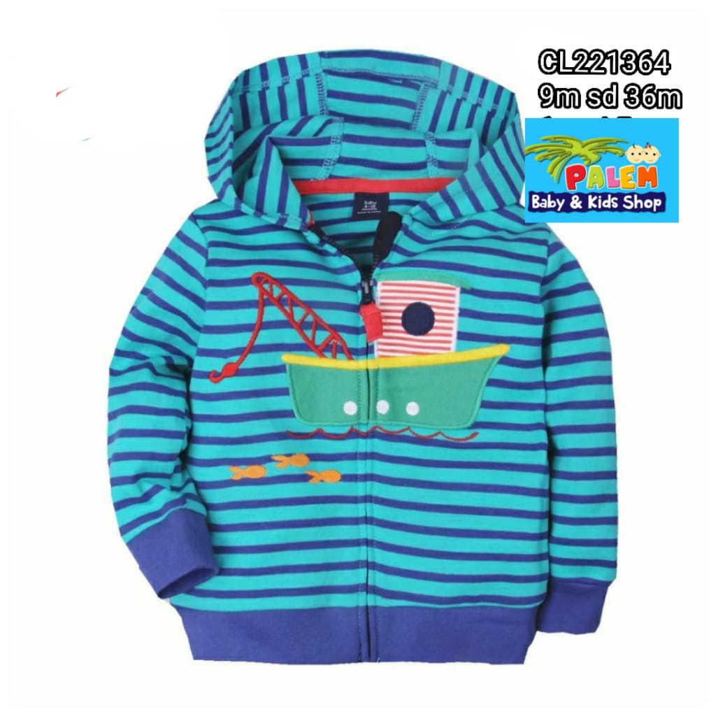 Jaket Mantel Bayi Anak usia 9M-3T Catell Boy and Girl