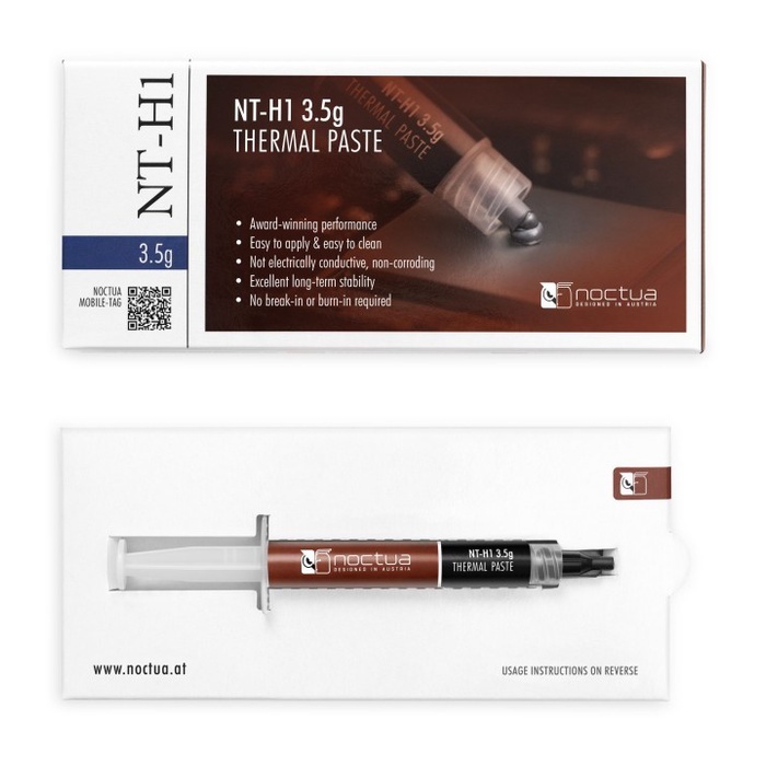 Thermal Paste Noctua NT-H1 3.5 Gram / 3.5Gr - Premium Thermal Compound