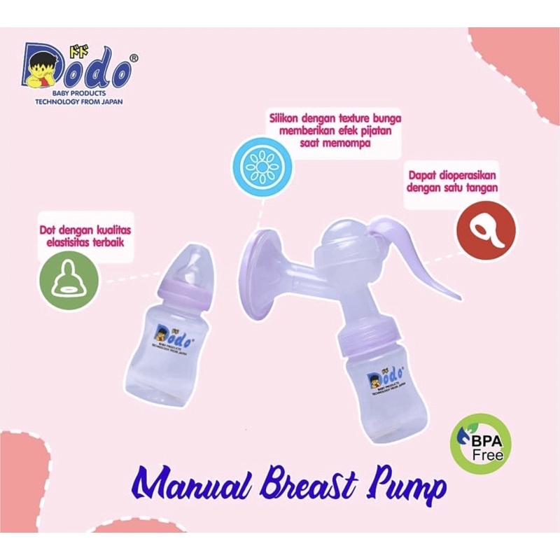 Dodo Breastpump Set / Dodo Pompa asi manual DAC049