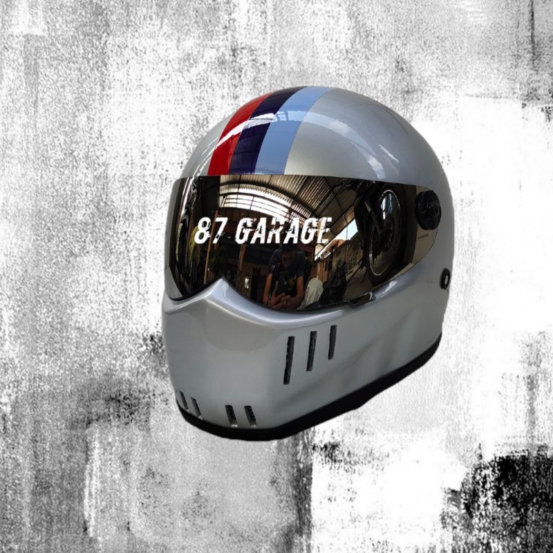 HELM CUSTOM CLASSIC BANDIT RETRO KLASIK VINTAGE