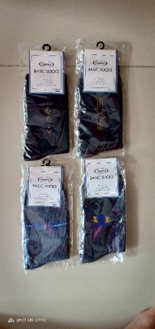 Kaos Kaki Pria Formal Basic Socks M5001 Sorex Murah