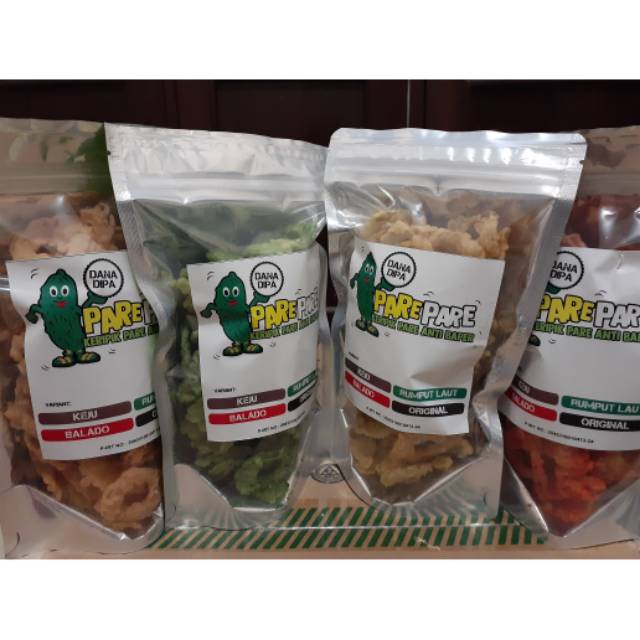 

Kripik pare anti baper ( DanaDipa)