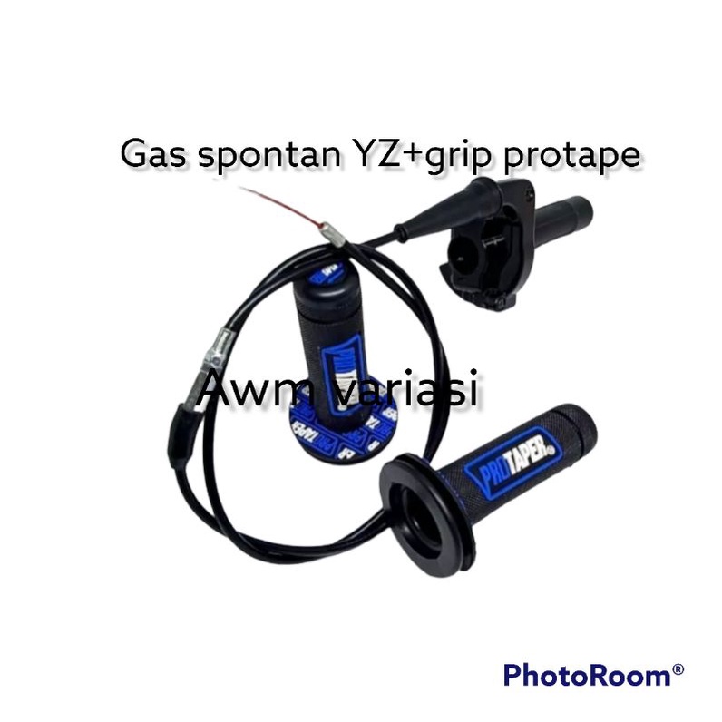 PAKET GAS SPONTAN YZ PLUS HANDGRIP PROTAPER UNIVERSA MOTOR BEBEK VEGA JUPITER SATRIA KLX DAN LAIN NYA