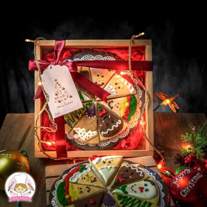 

HAMPERS NATAL UNIK CHRISTMAS HAMPERS COOKIES PIZZA EXCLUSIVE PREMIUM FE64SD6