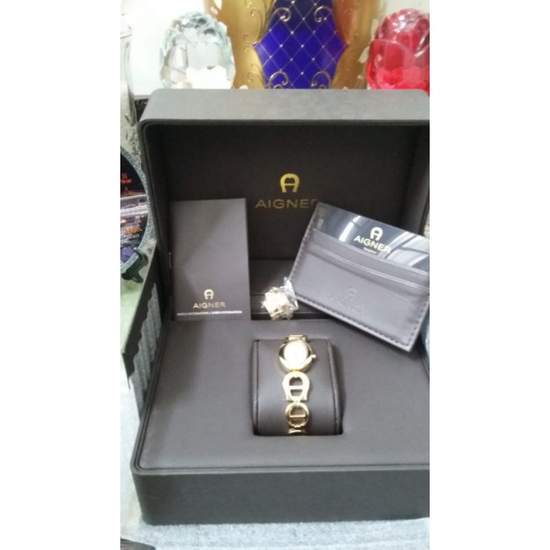 AUTHENTIC AIGNER WATCH ORVIETO (FULLSET) ~ {Preloved}