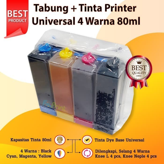 Tabung Tinta Infus Cartridge HP 682 Printer Deskjet 2135 2336 2337