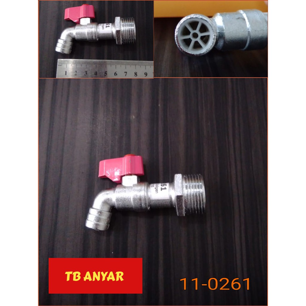 Kran Besi 3/4 soligen kepala pendek