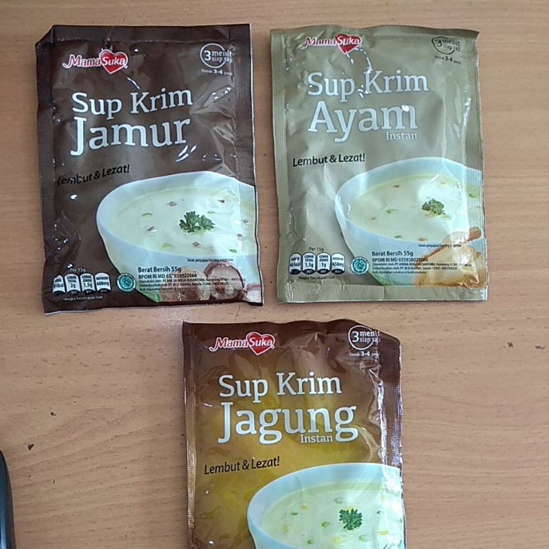 

SUP KRIM INSTAN MAMASUKA 55 GRAM