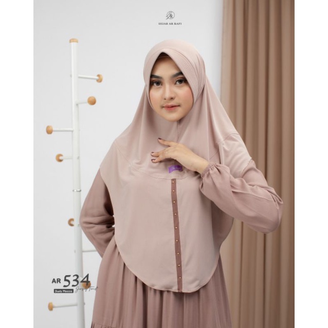 Terbaru ✅ jilbab AR  534 baby doll hijab kerudung bergo instan terbaru terlaris 2022 syar i jumbo ar