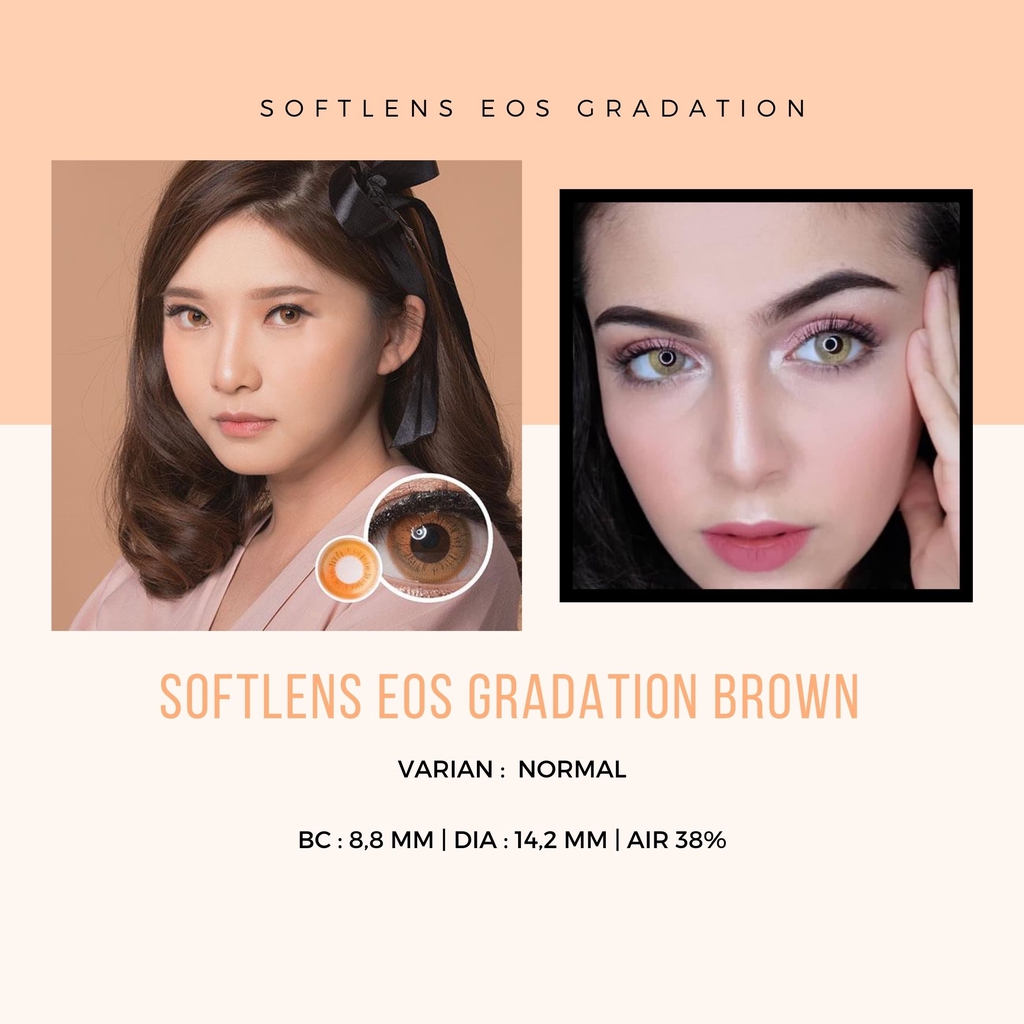 SOFTLENS EOS GRADATION - NORMAL / LENSA MATA / SOFTLENS MATA