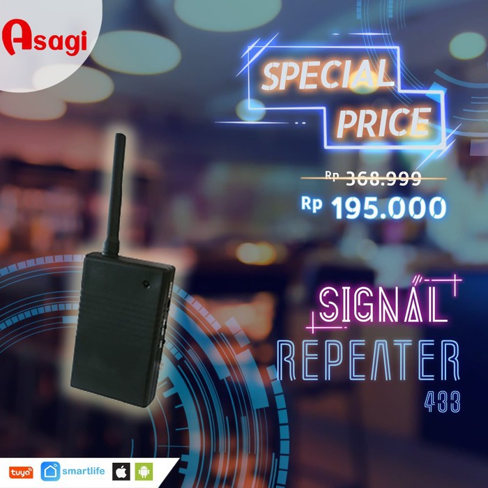 Asagi Signal Repeater for Asagi Wireless Alarm System