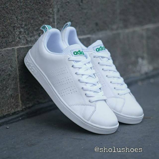 Murah Banget Adidas Neo Advantage White Green