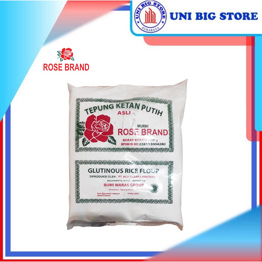 

Rose Brand Tepung Ketan Putih 500 gram