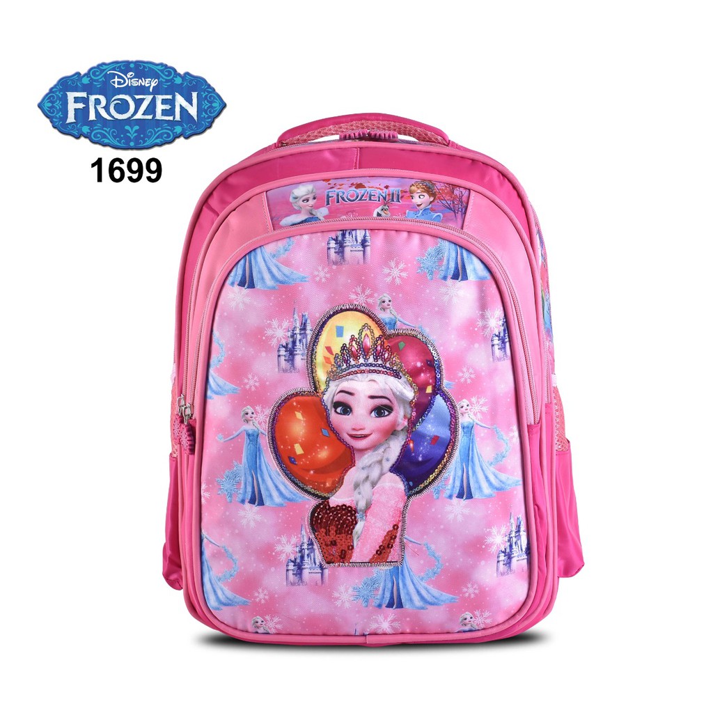 Tas Cartoon Lampu 1699 Tas Sekolah Anak Perempuan (Frozen,Hello Kitty,LOL,My Little Pony,Unicorn)