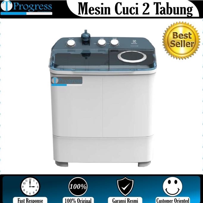 :::::::] MESIN CUCI 2 TABUNG ELECTROLUX 7KG EWS87262WA / EWS-87262WA