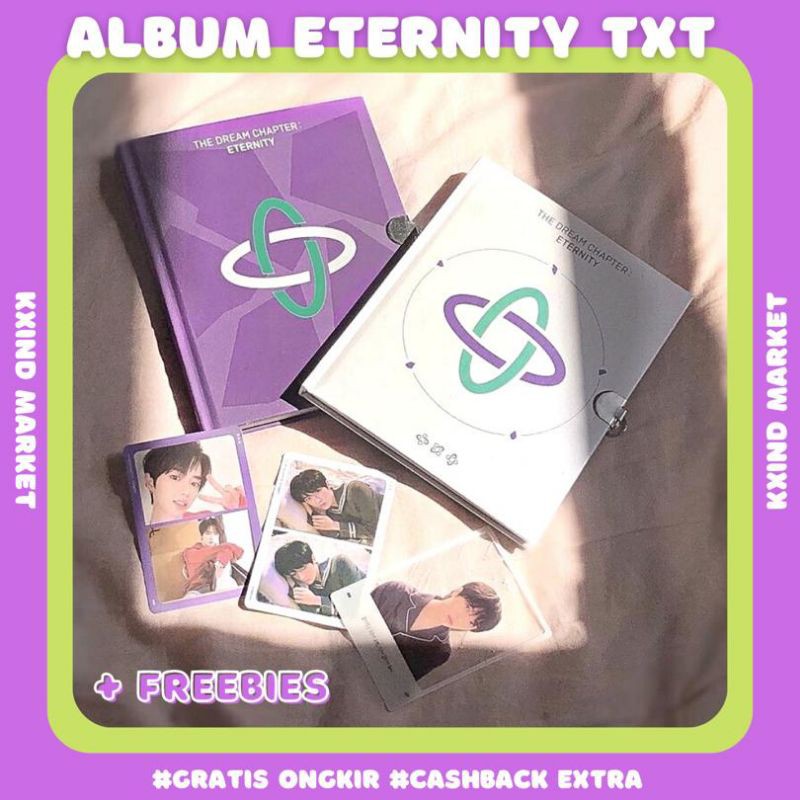 Album TXT The dream chapter : ETERNITY / Album only txt / album ETERNITY txt