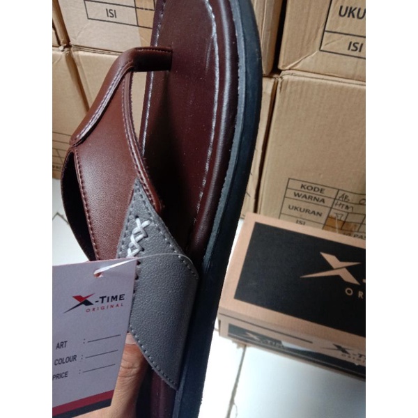 SANDAL JEPIT PRIA DEWASA TERBARU DAN TERMURAH X-TIME SANDAL ORIGINAL
