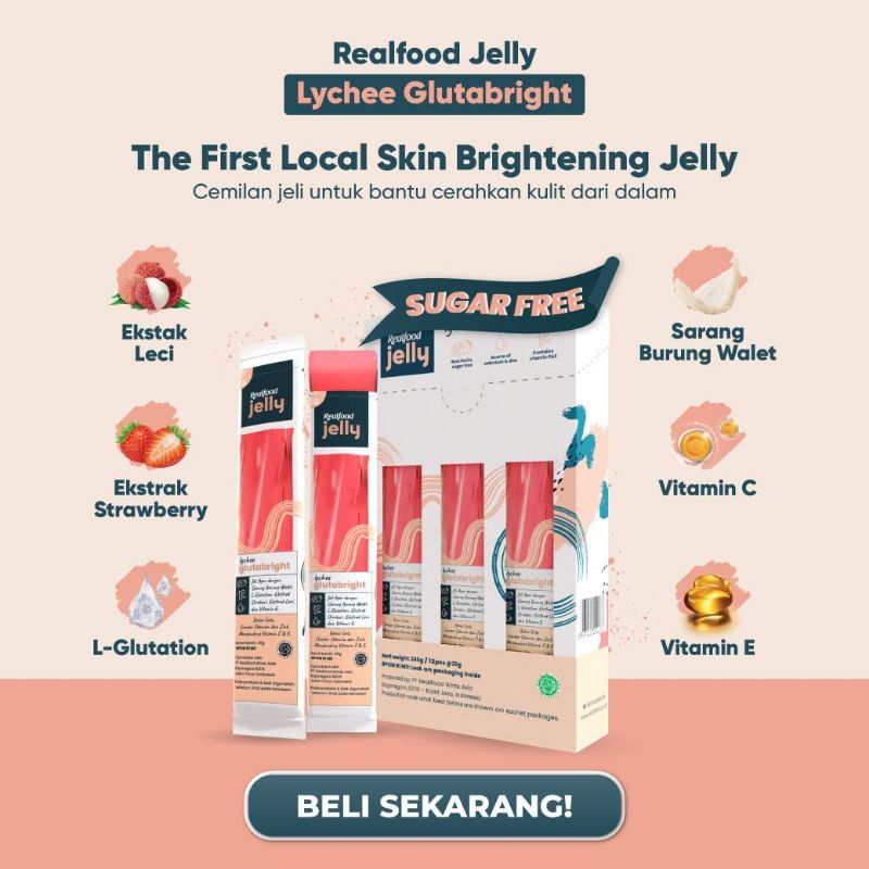 

Realfood Jelly Gluta Bright 24 pcs