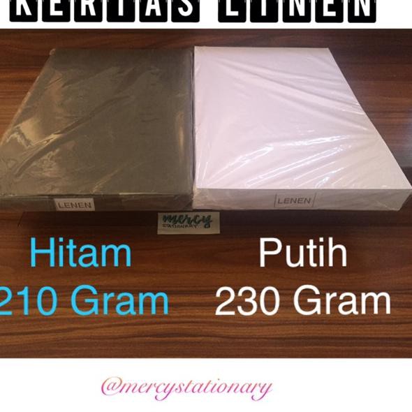 

V0H Kertas Linen putih 230 Gram Folio dan A4 - 100 Lembar - Kertas Piagam - Kertas Sertifikat ✽ Terb