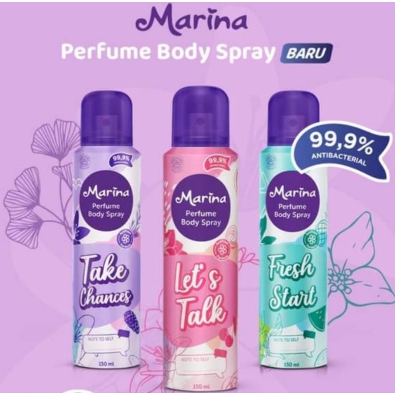 (150 ml) marina body spray parfume