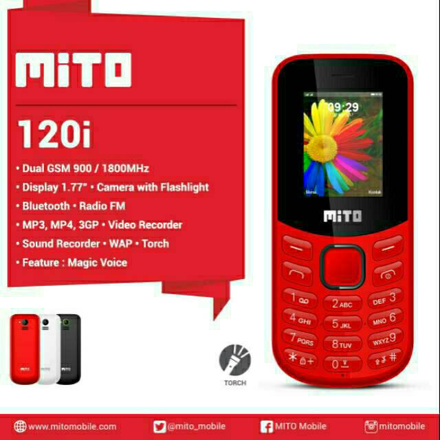 HP MITO 120i / mito 120 i magic voice garansi resmi