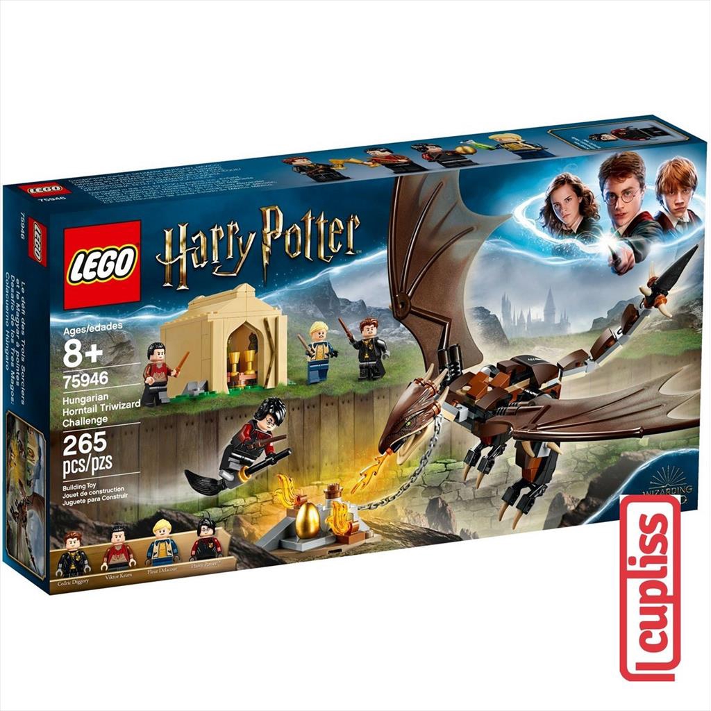 LEGO Harry Potter 75946 Hungarian Horntail Triwizard Challenge