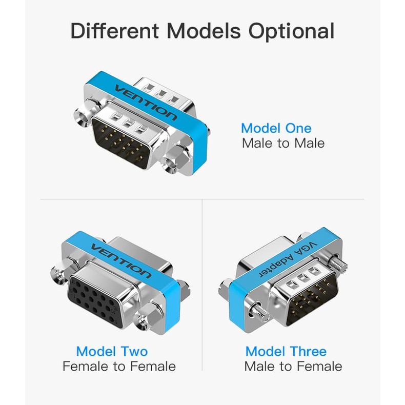 konektor Vention VGA Male To Female DDAI0