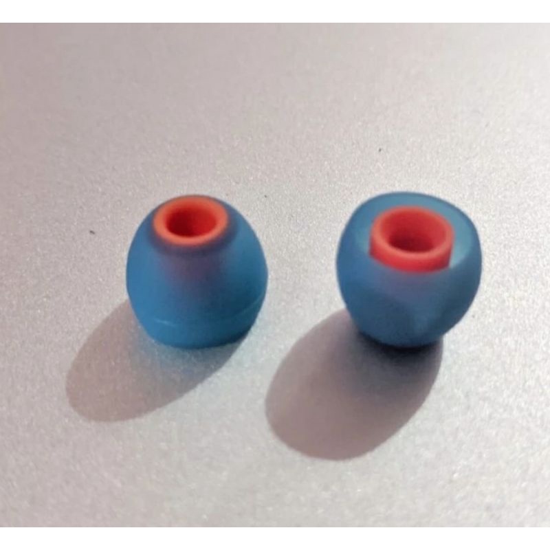 eartips alternatif kbear 07 silicone eartips untuk kz edx zsn pro X blon bl03 bukan aet07 aet08 sony spinfit cp100 cp145 cp360-1pair S biru orange