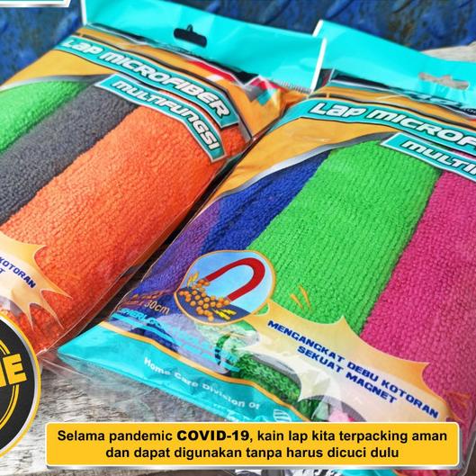 ☆ Kain Lap Microfiber Mobil Dapur Packing Sterile Synott Super Serap Air ❁
