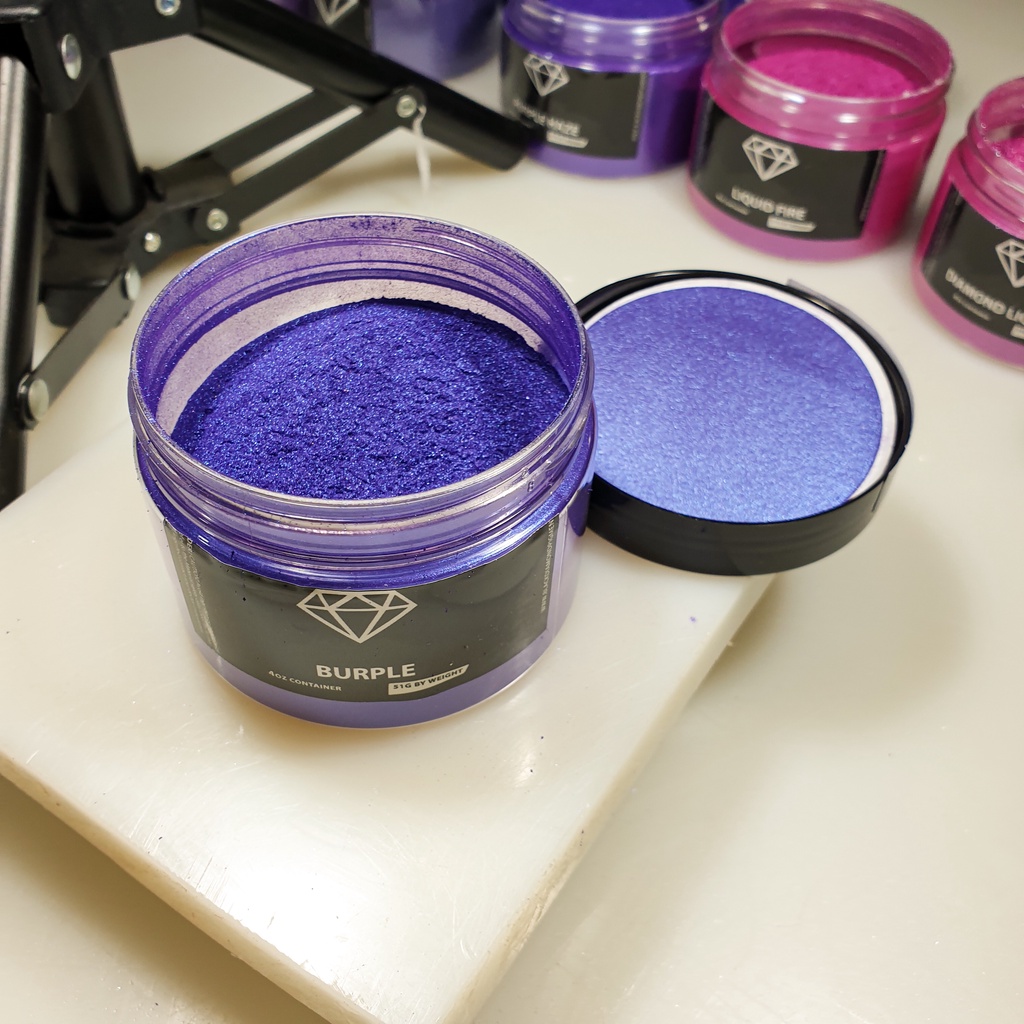

SINGLE TONE BURPLE MICA POWDER PIGMENT BLACK DIAMOND ORIGINAL 5 GR