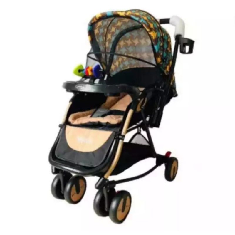 STOLLER PLIKO MONZA 388 | MURAH | KERETA DORONG ANAK BAYI |