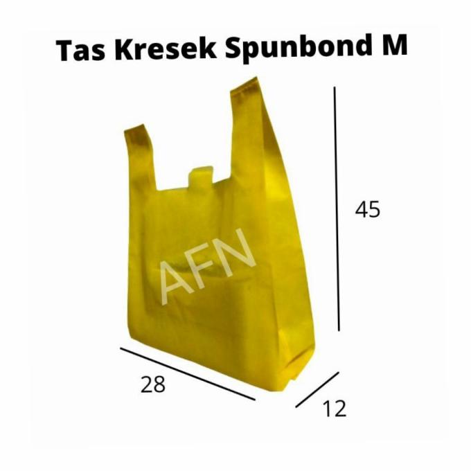 

best seller] tas kresek spunbond ukr 28 x 45 x 12