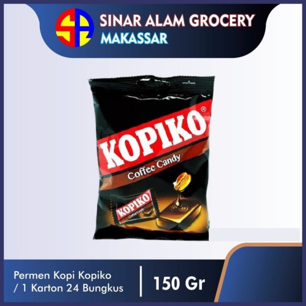 Permen Kopi Kopiko / 1 Karton 24 Bungkus / 150gr