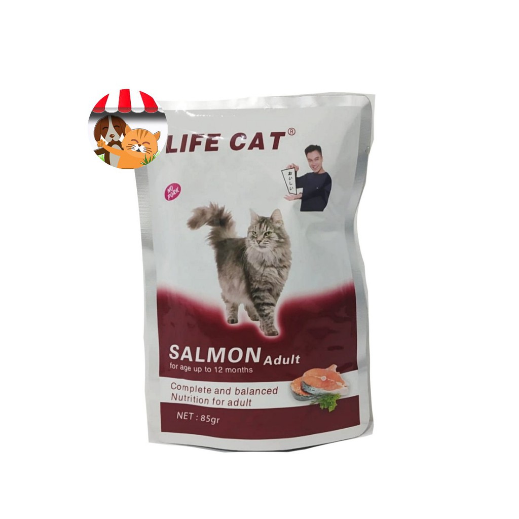 Makanan Kucing Life Cat Pouch 85gr - Life Cat Wet Food