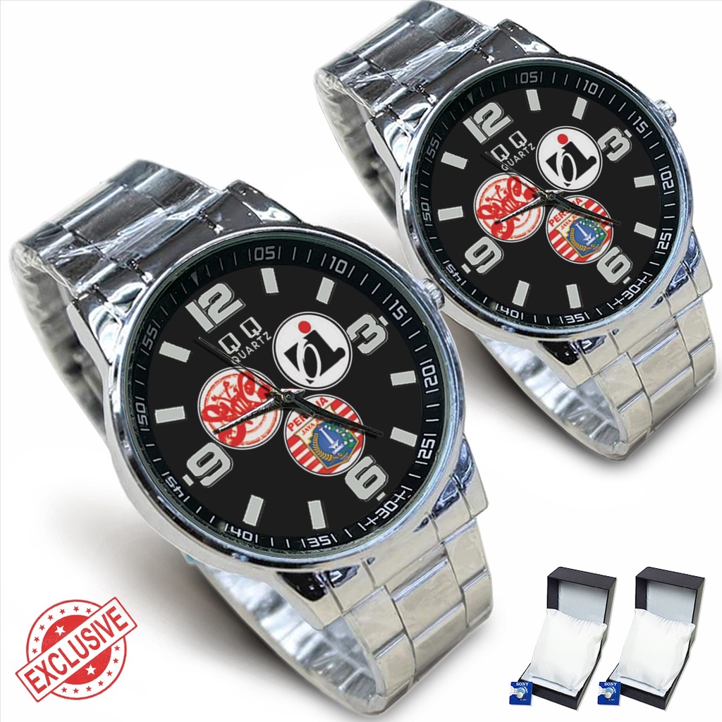 Jam Tangan Rantai Couple SLANK Oi PERSIJA (Keren)