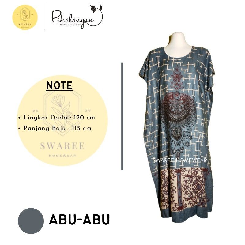 Daster Rayon Lowo Premium Batik Pekalongan Baju Batik Wanita Daster Kekinian Jumbo Remaja Modern Baju Perempuan Dewasa Kekinian Fashion