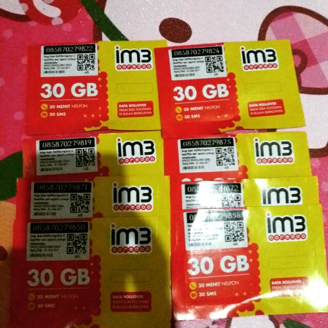 Kuota indosat oredoo 30gb