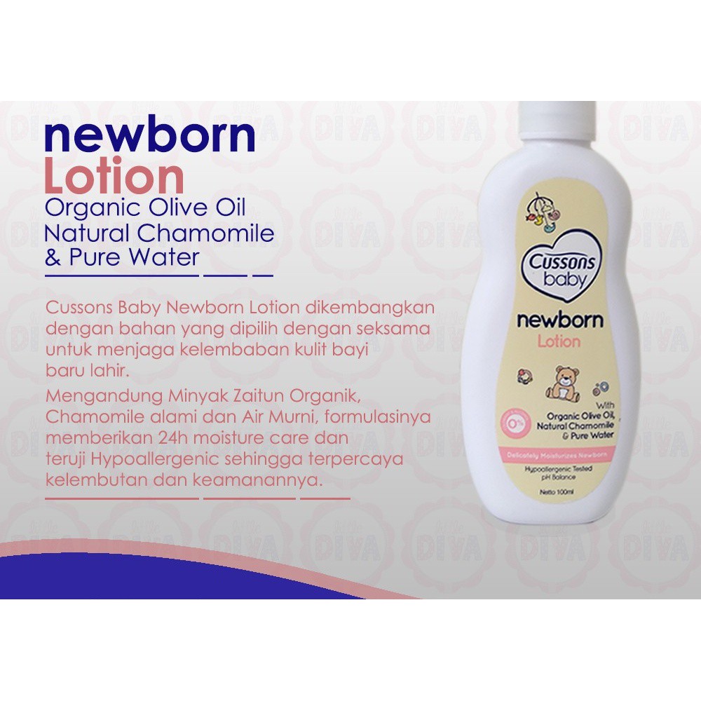 Cussons Baby New Born Lotion 100 Ml 7365