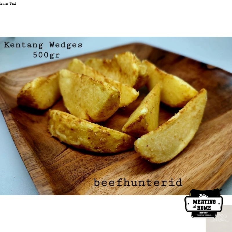 

Kentang Wedges - Potato Wedges 500gr
