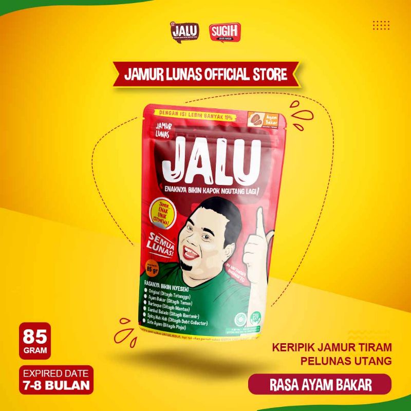 

Jamur Lunas JALU | Jamur Crispy Varian Rasa Ayam Bakar