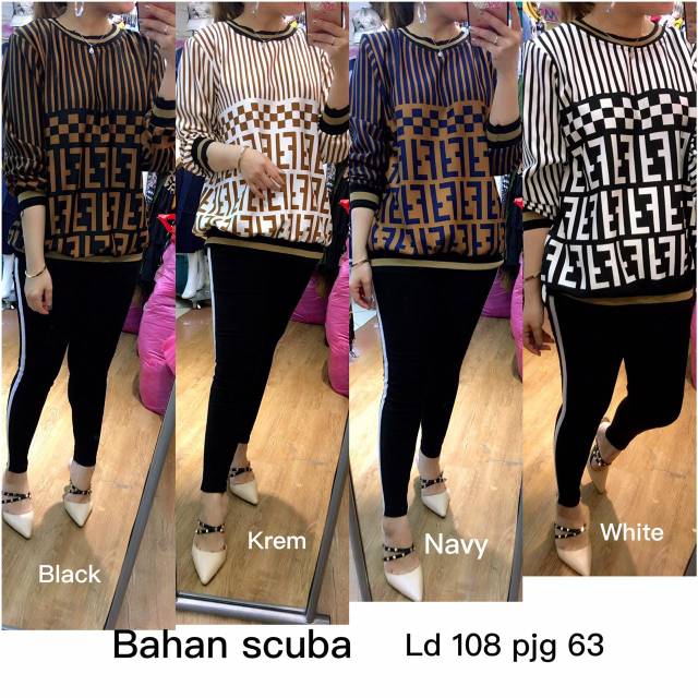 Blouse scuba